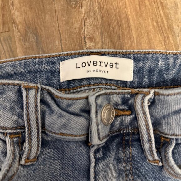 Vervet Lovervet Miracles Super High Rise Kick Flare Jeans - Picture 3 of 5